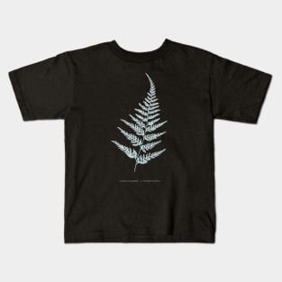 Fern - Gymnogramma L’herminieri or Herminieri. X-ray effect - 05 Kids T-Shirt